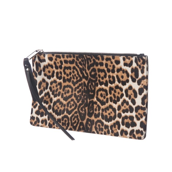 🚫SOLD🚫Jimmy Choo Rowen pony hair zip pouch - Picture 2 of 7